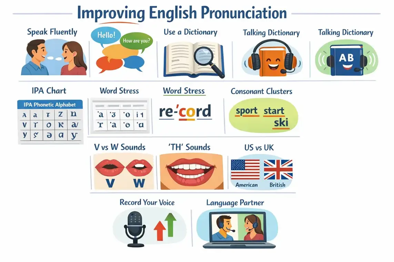 چگونه تلفظ خود را بهتر کنیم